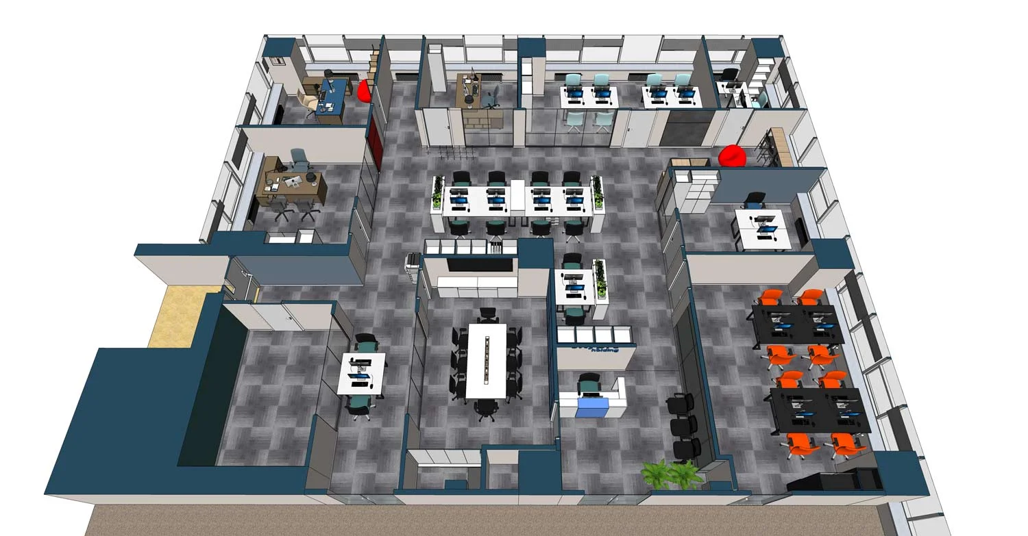 Оффис интерьер